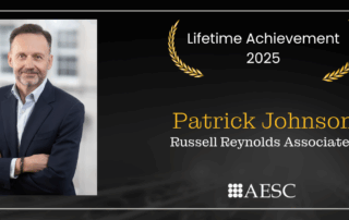 Patrick Johnson honored with AESC Lifetime Achievement Award